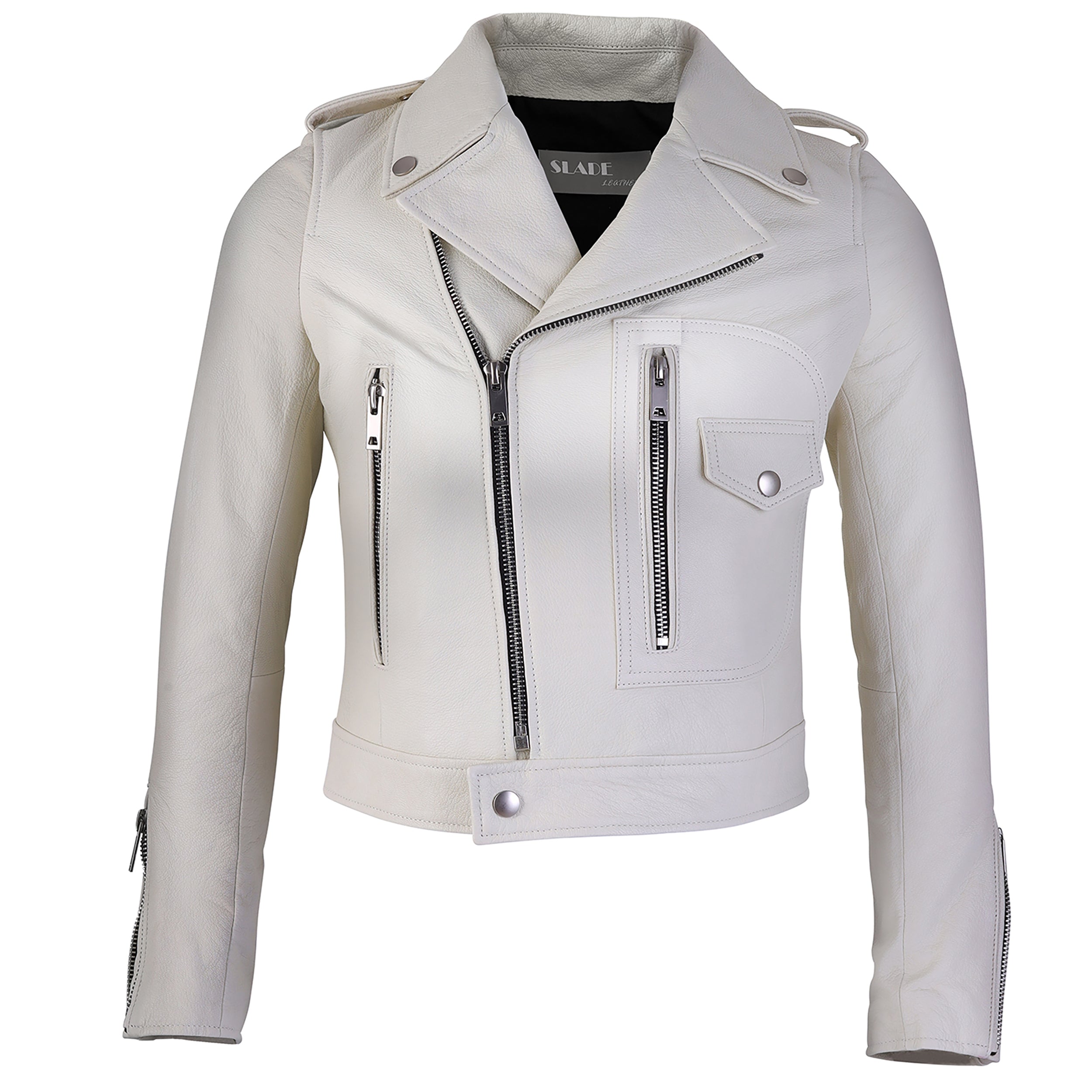 Buy ONER Off White Solid Hooded Polyester Women's Casual Wear Jacket |  Shoppers Stop